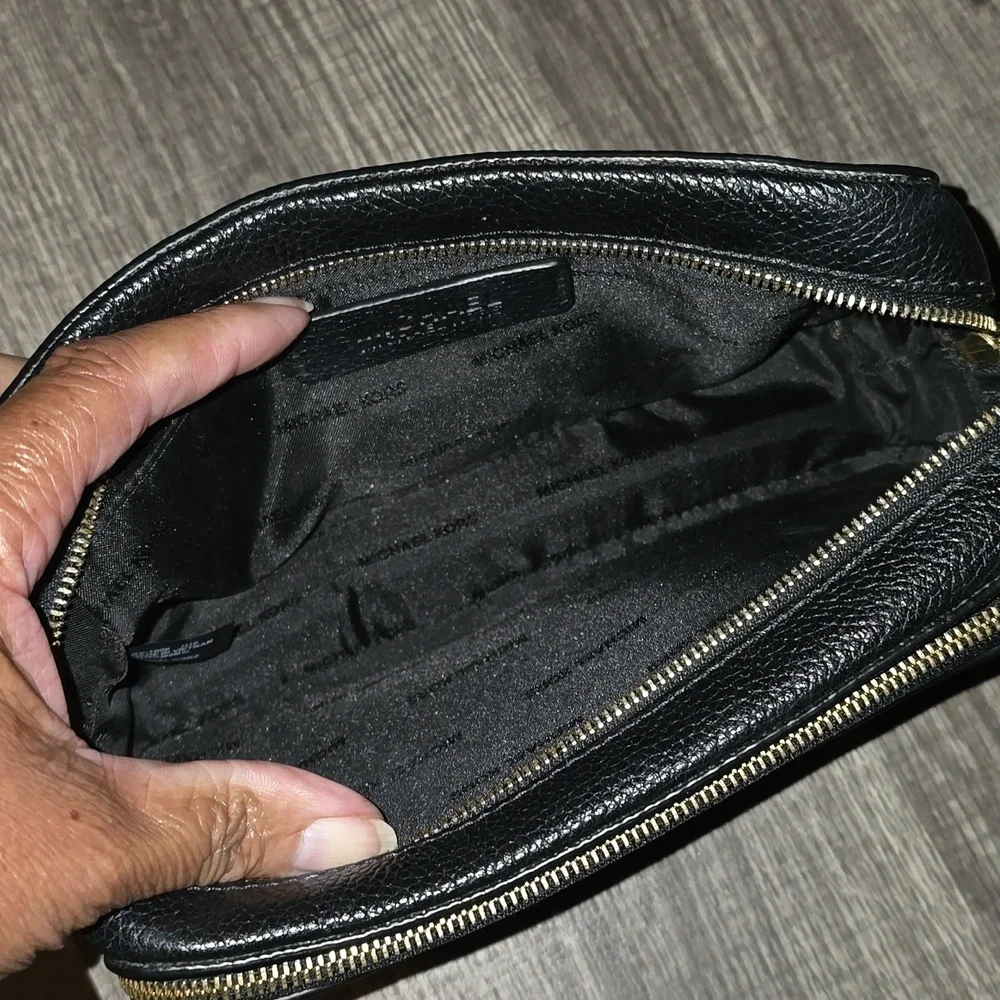 Michael Kors Black Makeup Bag - Picture 6 of 10